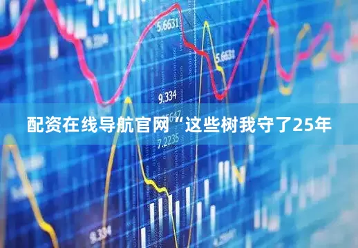 配资在线导航官网“这些树我守了25年